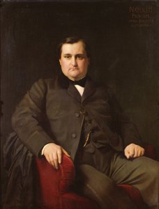 Porträtt av Joseph Charles Bonaparte, Prins Napoleon (1822-1891), 1863